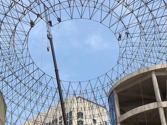 宣威网架螺栓球加工流程